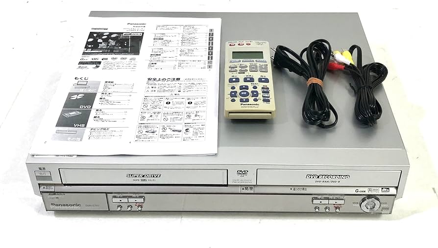 Amazon | パナソニック DVDレコーダー VHSビデオ一体型 DIGA DMR-E75V
