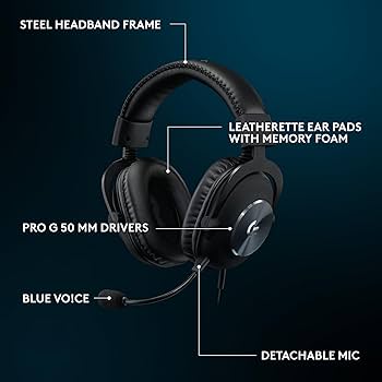 Amazon.co.jp: Logitech G Pro X SE 有線ゲーミングヘッドセット