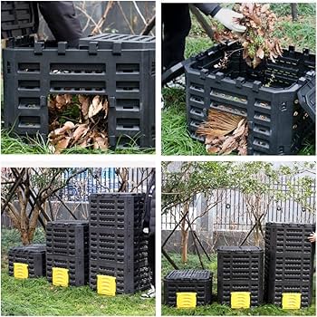 Amazon.co.jp: コンポスト 屋外 大型 コンポスト大容量180L/340L/500L