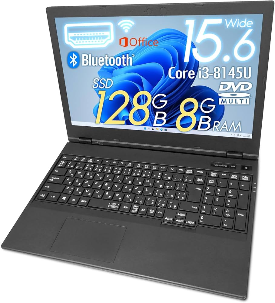 Amazon.co.jp: 【整備済み品】ノートPC VersaPro VKL21/15.6型