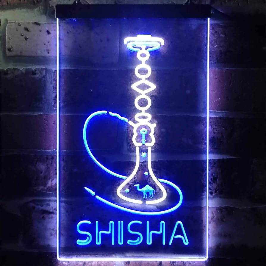 Amazon.co.jp: Hookah Shisha Shop Home Room Man Cave Décor Dual
