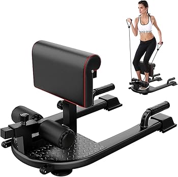 Amazon | シシースクワットベンチ、ホームジム用多機能シシー