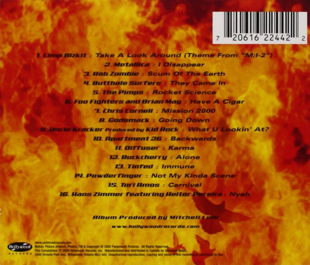 Rob Zombie - M:i-2 : Music From And Inspired By (2000 Film