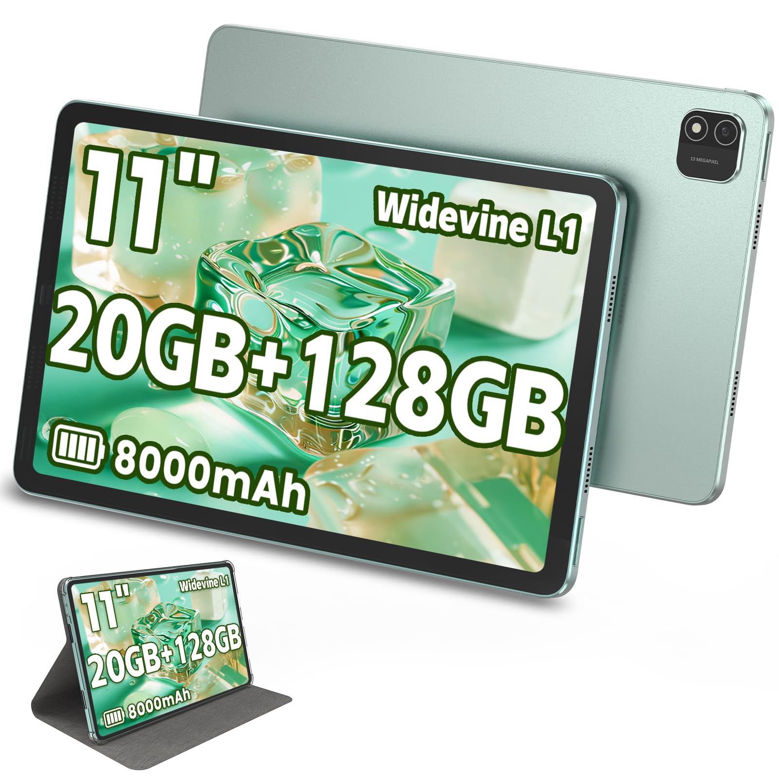 Amazon.com : Azeyou 11 Inch Android Tablet with Protective Case