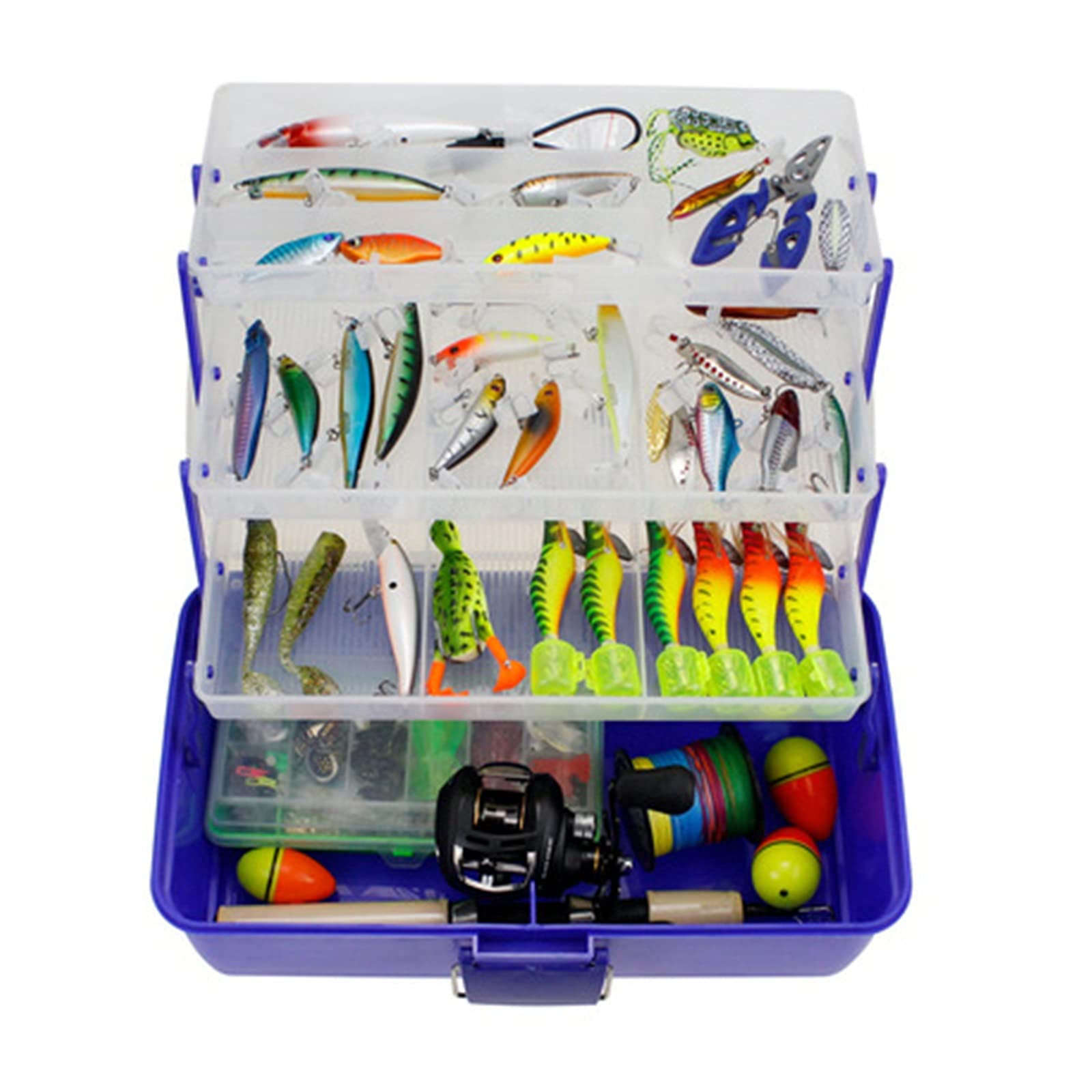 Amazon.co.jp: タックルボックス タックルボックスと餌の保管釣り