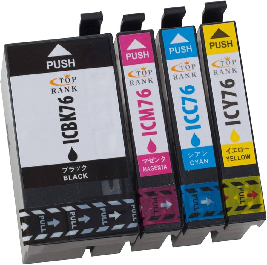 Amazon.co.jp: IC4CL76 epson76 PX-M5040Fインク PX-M5041Fインク