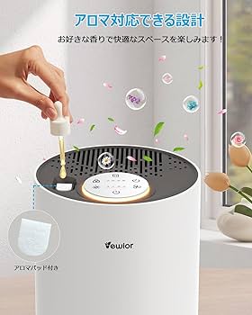 Amazon.co.jp: 空気清浄機 小型 【2025強化版・20~40畳対応・花粉対策