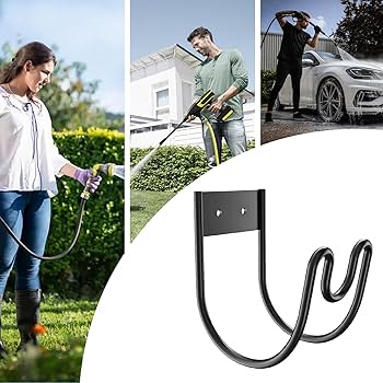 ホースハンガー EV充電器ケーブル収納 ドライガーデン ホースリール