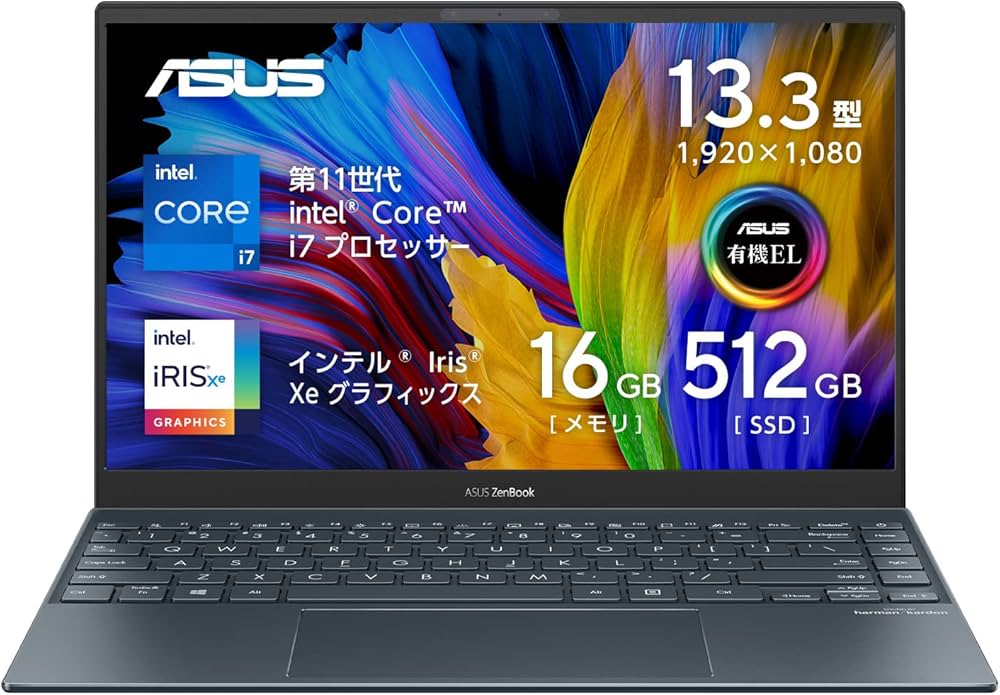 Amazon.co.jp: 【Amazon.co.jp限定】 ASUS ノートパソコン Zenbook 13