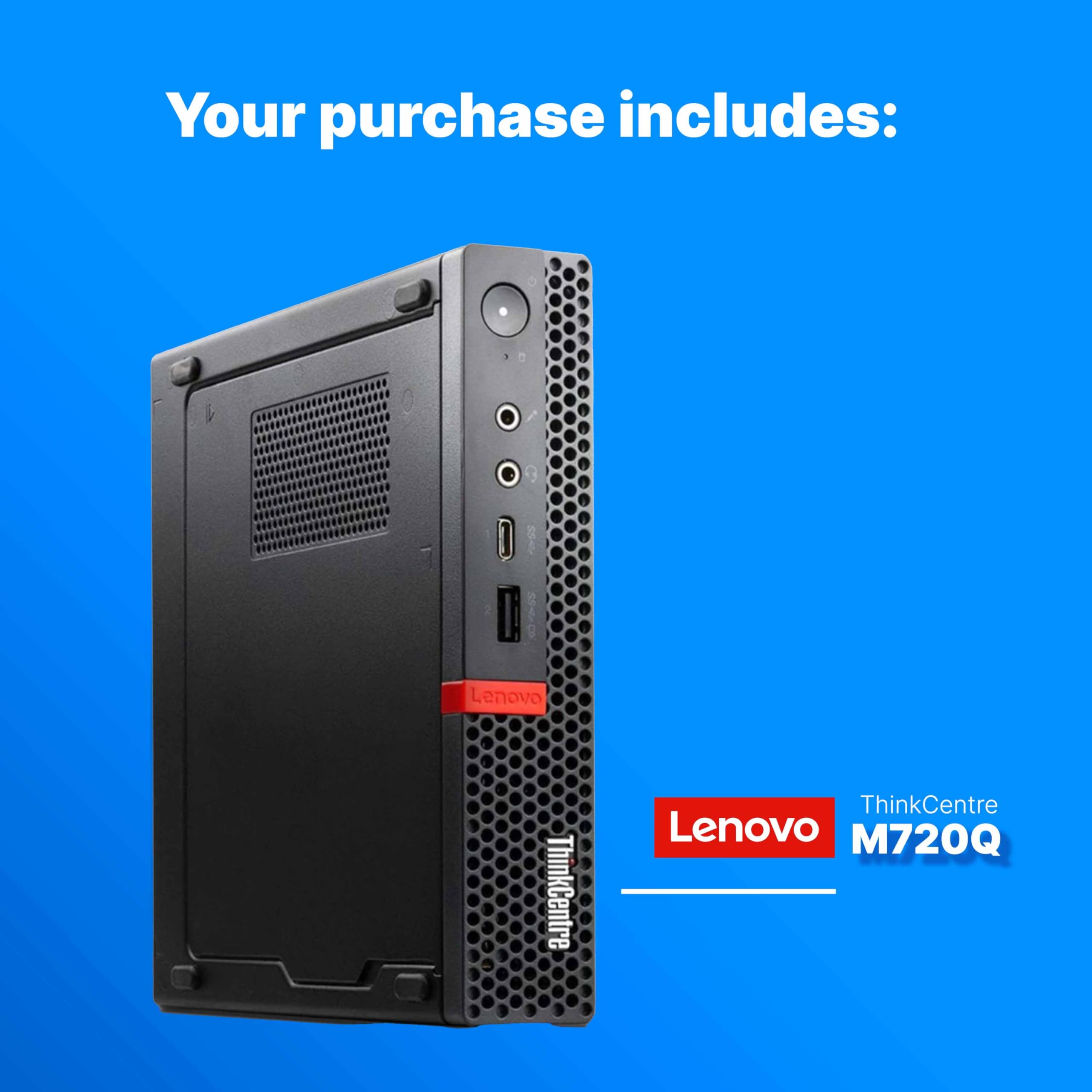 Amazon.com: Lenovo M720Q ThinkCentre Mini PC | Windows 11 Pro