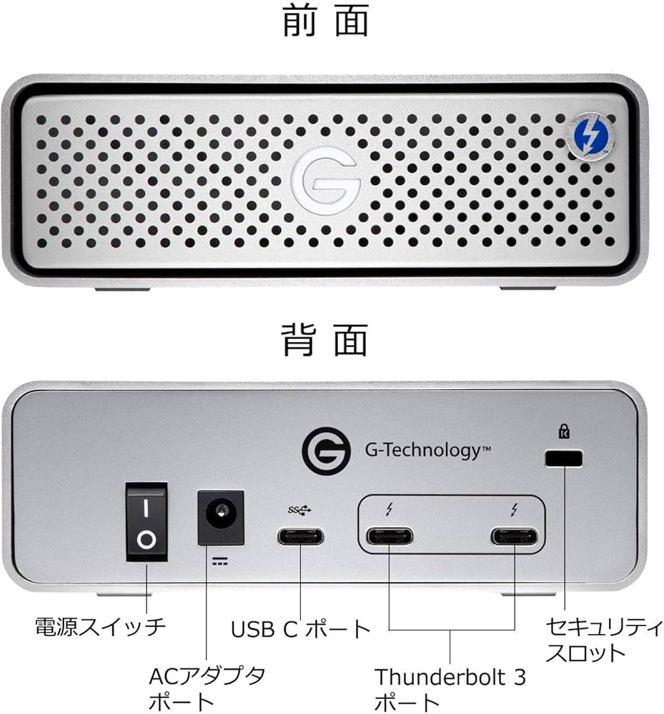 Amazon | G-Technology ウエスタンデジタル 外付けHDD 4TB G-DRIVE