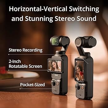 Amazon.com : DJI Osmo Pocket 3 Creator Combo, 1'' CMOS, 4K