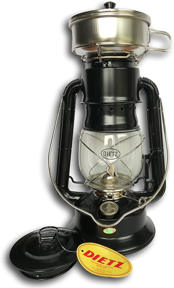 Amazon.co.jp: Dietz ブラック ミレニアムランタン/クッカー