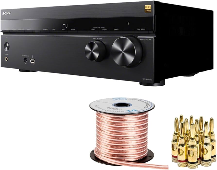 Amazon.com: Sony STR-AN1000 7.2 Channel 8K Av Receiver with Dolby