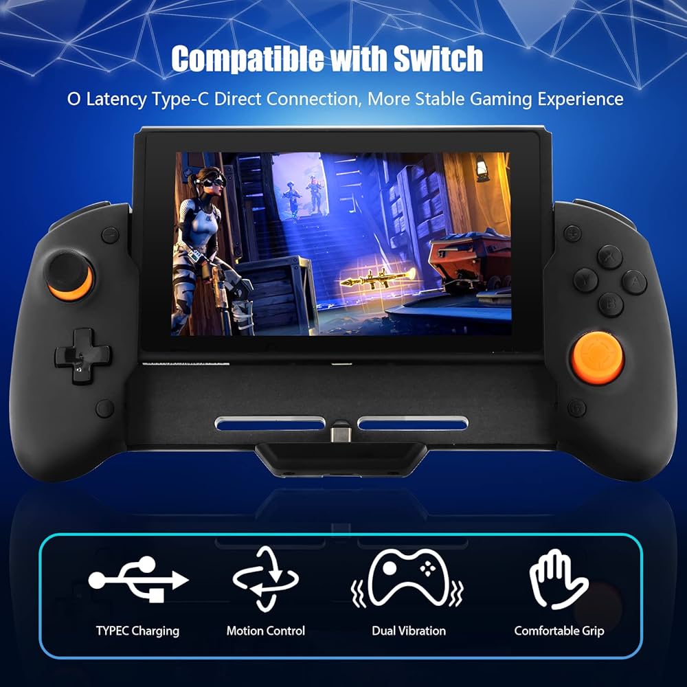 Amazon.com: ECHZOVE Switch Controller Grip for Nintendo Switch