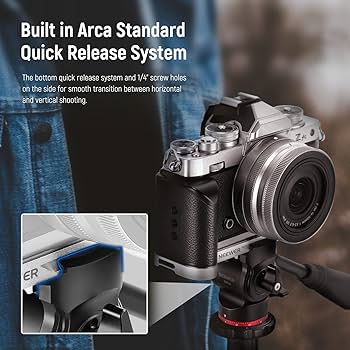 Amazon | NEEWER Z fcカメラグリップ アルミ合金L字型ハンドグリップ