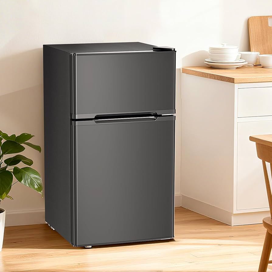 Amazon | Kismile 小型冷蔵庫 87L 冷凍庫付き 2ドア 両開き コンパクト