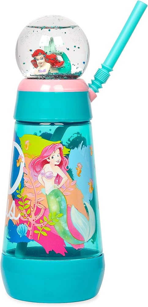 Amazon｜ディズニー アリエル スノーグローブタンブラー ストロー付き