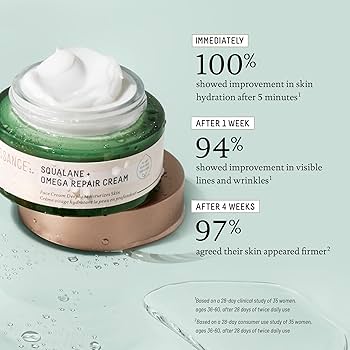 Amazon.com: BIOSSANCE Squalane + Omega Repair Cream - Ultra