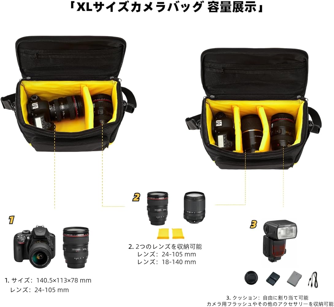 Nikon D5000 デジタル一眼レフカメラmi-na バッグストラップセット