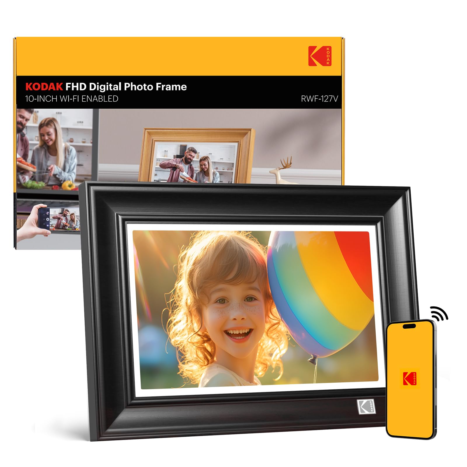 Amazon.com : KODAK WiFi Digital Picture Frame, 1920 x 1200 HD