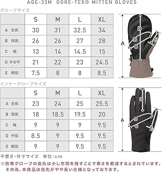 Amazon | namelessage(ネームレスエイジ) スノーボード グローブ GORE