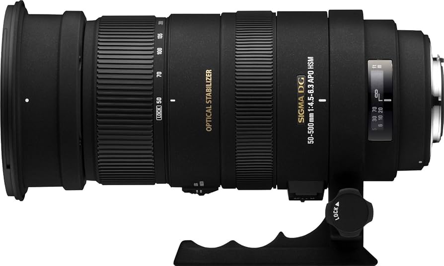 Amazon.com : Sigma 50-500mm f/4.5-6.3 APO DG OS HSM SLD Ultra