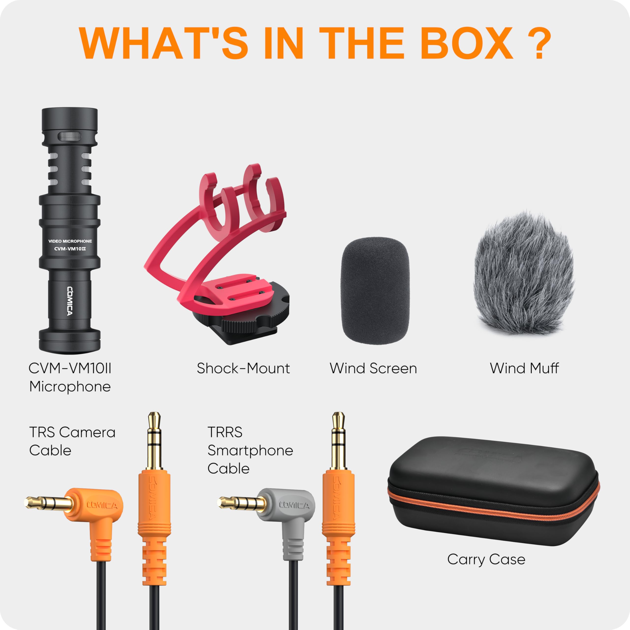 Amazon | コンデンサーマイクCOMICA CVM-VM10IIスマホ外付けマイク