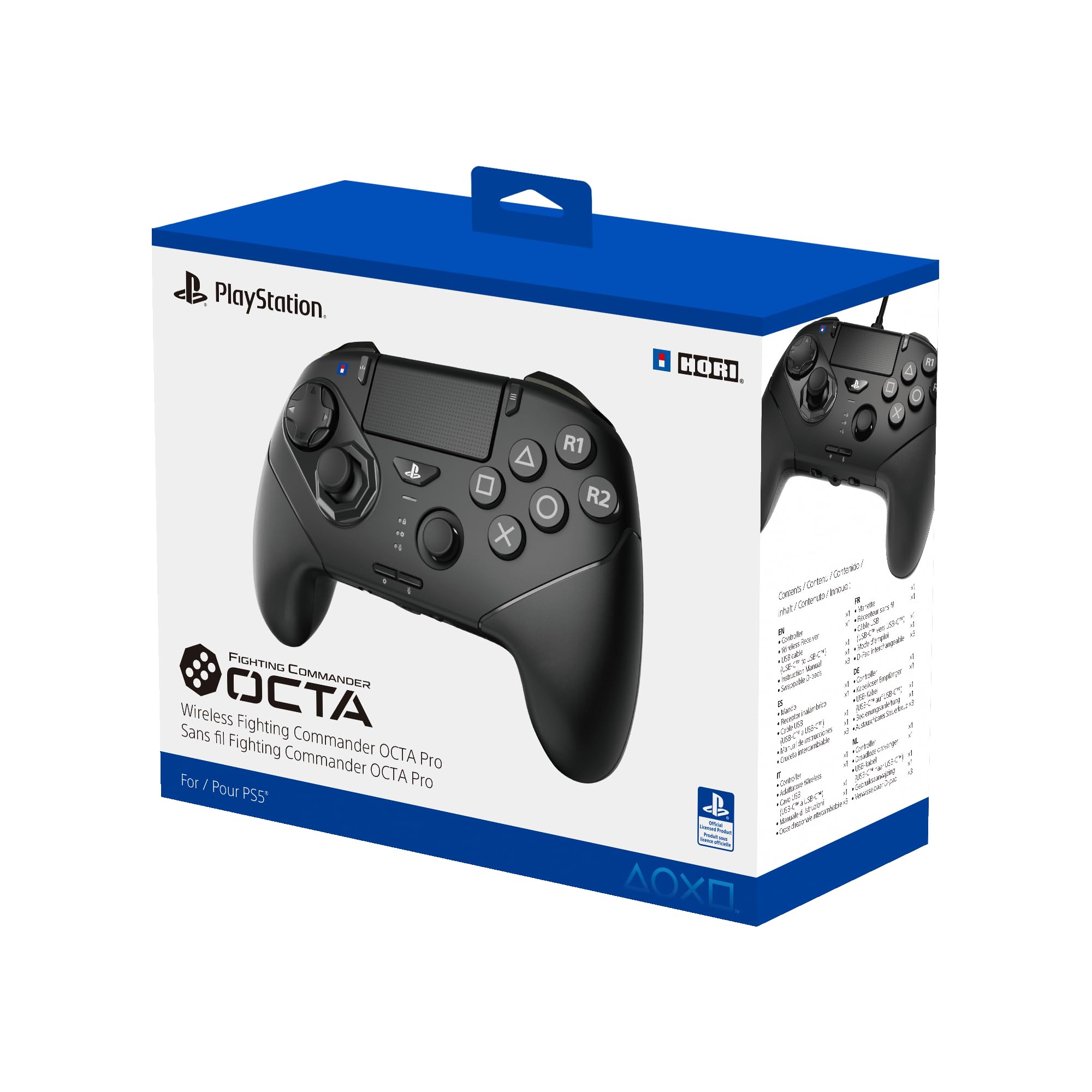Amazon.com: HORI Wireless Fighting Commander OCTA Pro - Tournament