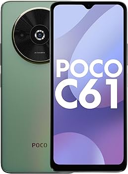 Poco C61 Mystical Green 4GB RAM 64GB ROM : Amazon.in: Electronics