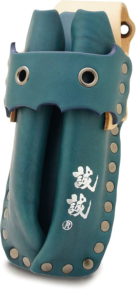 Amazon | 誠誠《 挟持式 三刀流 ノミケース 》がっちり ノミ 三丁 差し