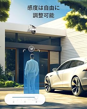 Amazon.co.jp: aosu 防犯カメラ ソーラー一体 屋外 太陽光高効率充電