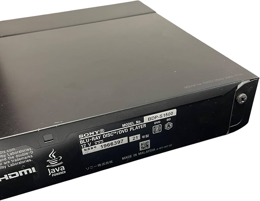 Amazon.co.jp: SONY Blue Ray Disc/DVD Player BDP-S Series : Electronics