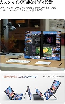 Amazon.co.jp: EHOMEWEI デュアルモニター 16インチ QLED 2.5K