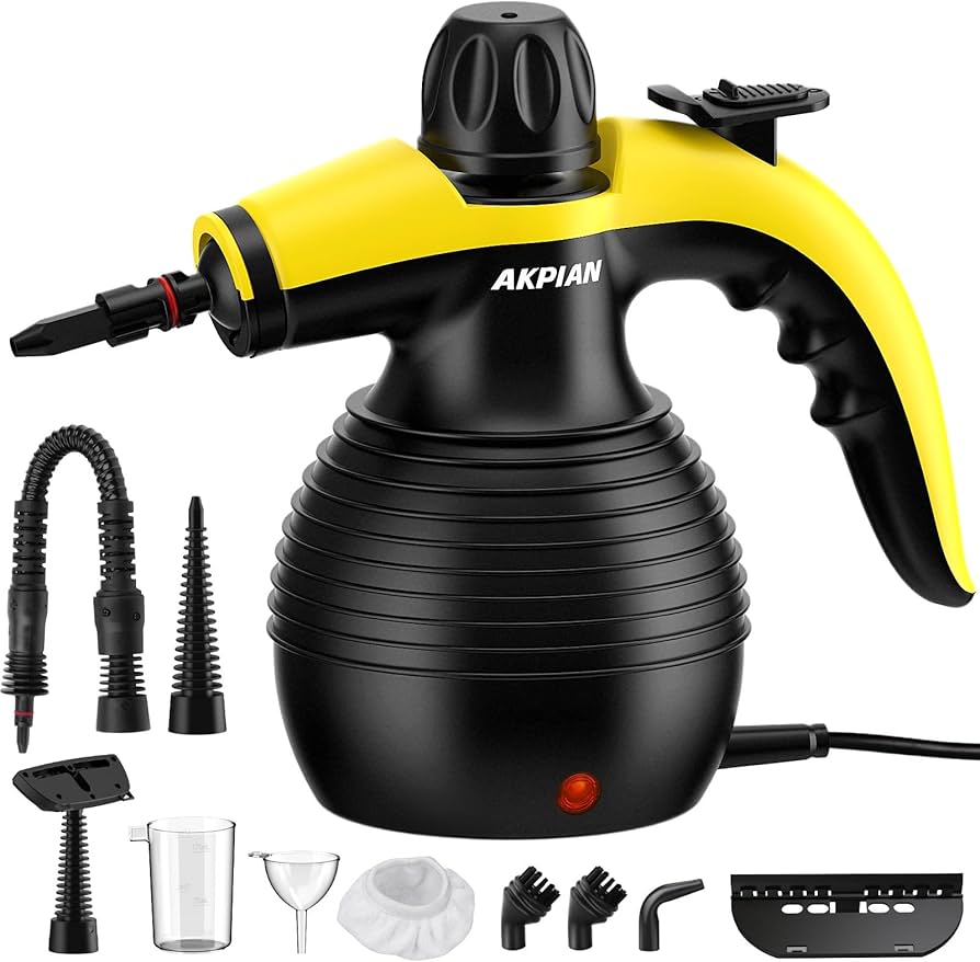Amazon | AKPIANスチームクリーナー、スチームクリーナー ハンディ、10
