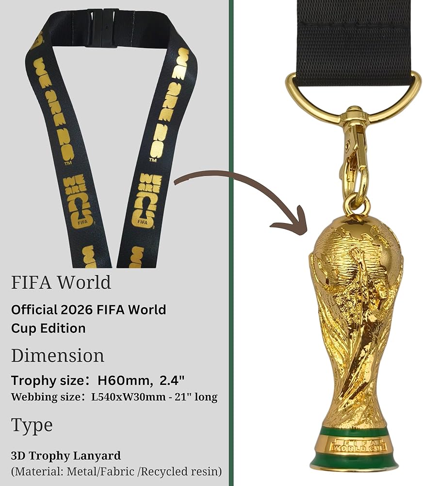 Amazon.com: Official FIFA World Cup 2026 Edition - 21 Inch Nylon
