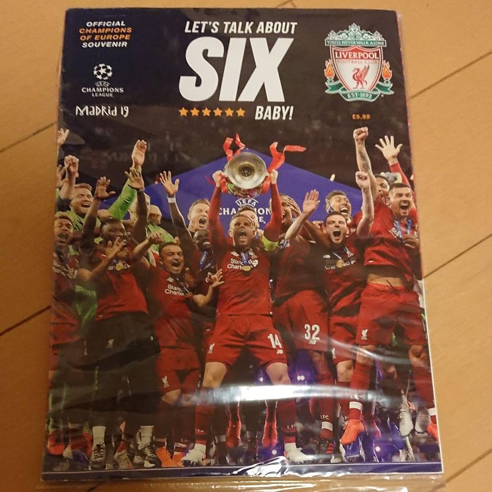 Amazon.co.jp: 超貴重 日本未発売 リバプール CL優勝記念マガジン 雑誌