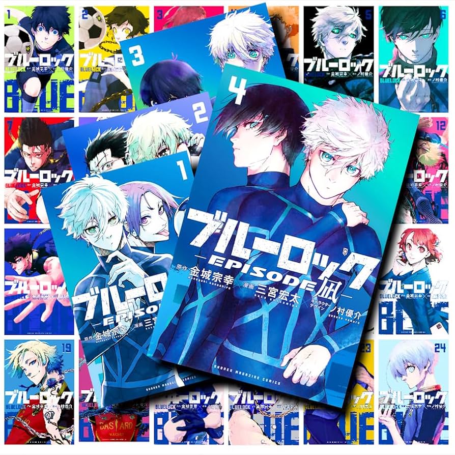 ブルーロック 1〜29 特装版あり 小説 ファンブック 全巻まとめ売り 缶