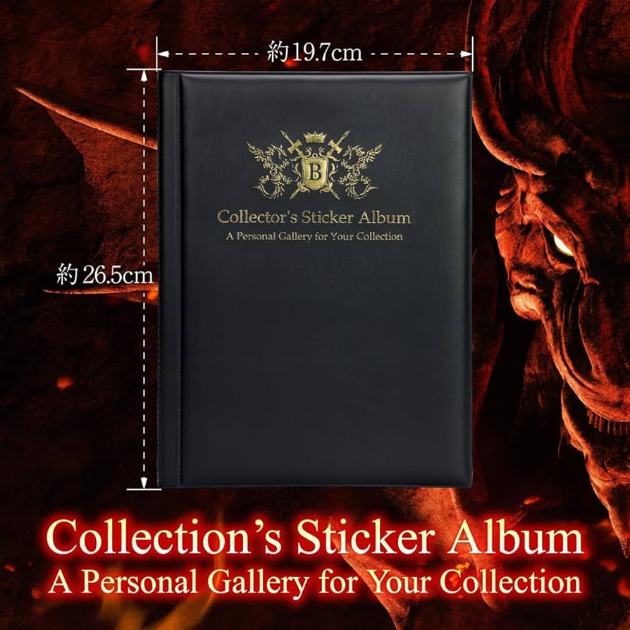 Amazon | ビックリマンチョコ・シールウエハース等ファイル 手帳型 大