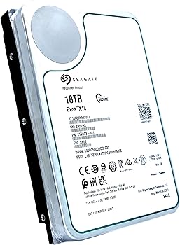 Amazon | Seagate (シーゲイト) 18TB HDD Exos X18 7,200RPM SATA 6Gb