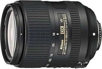 Amazon.com : Nikon 18-300 mm/F 3,5-6,3 AF-S DX G ED VR 18 mm Lens