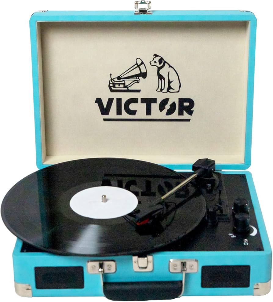 Amazon.com: Victor VSRP-800 Metro Portable Suitcase Turntable