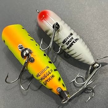 Amazon.co.jp: ヘドン トップウォータールアー 2個 ルアーセット 水面