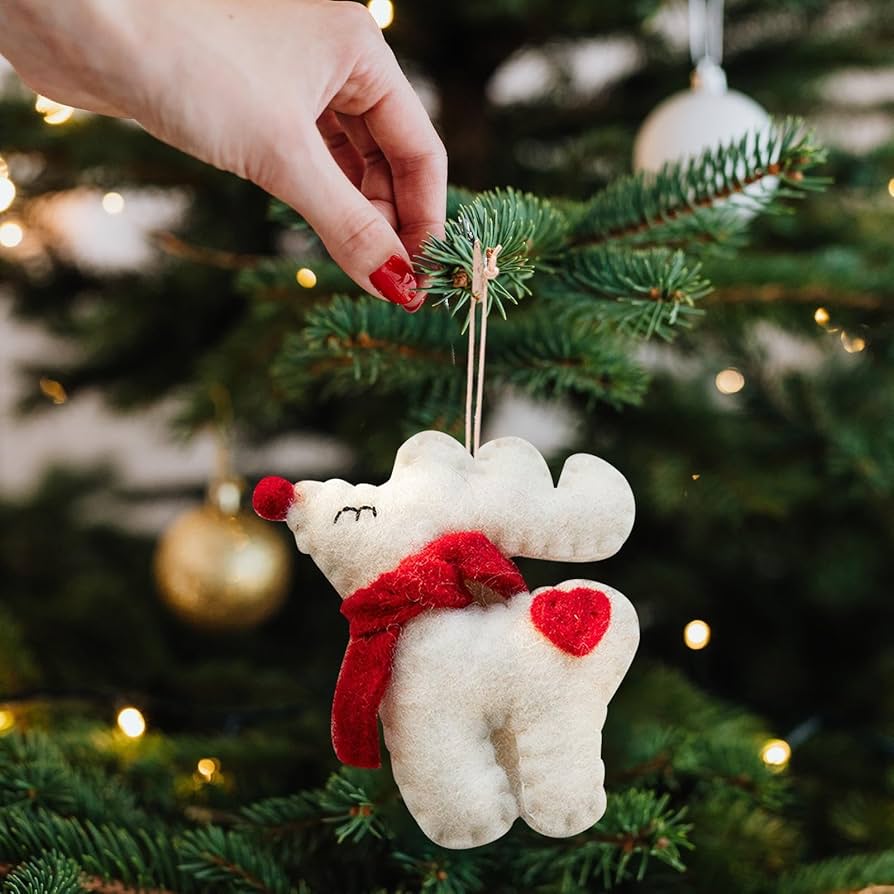 Amazon.co.jp: フェルトオーナメント,フェルトクリスマスオーナメント