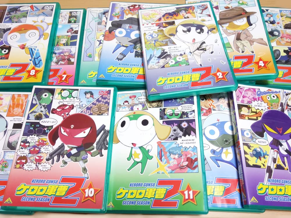 Amazon.co.jp: 国内正規品 DVD 76枚 ケロロ軍曹(シーズン12345劇場版4