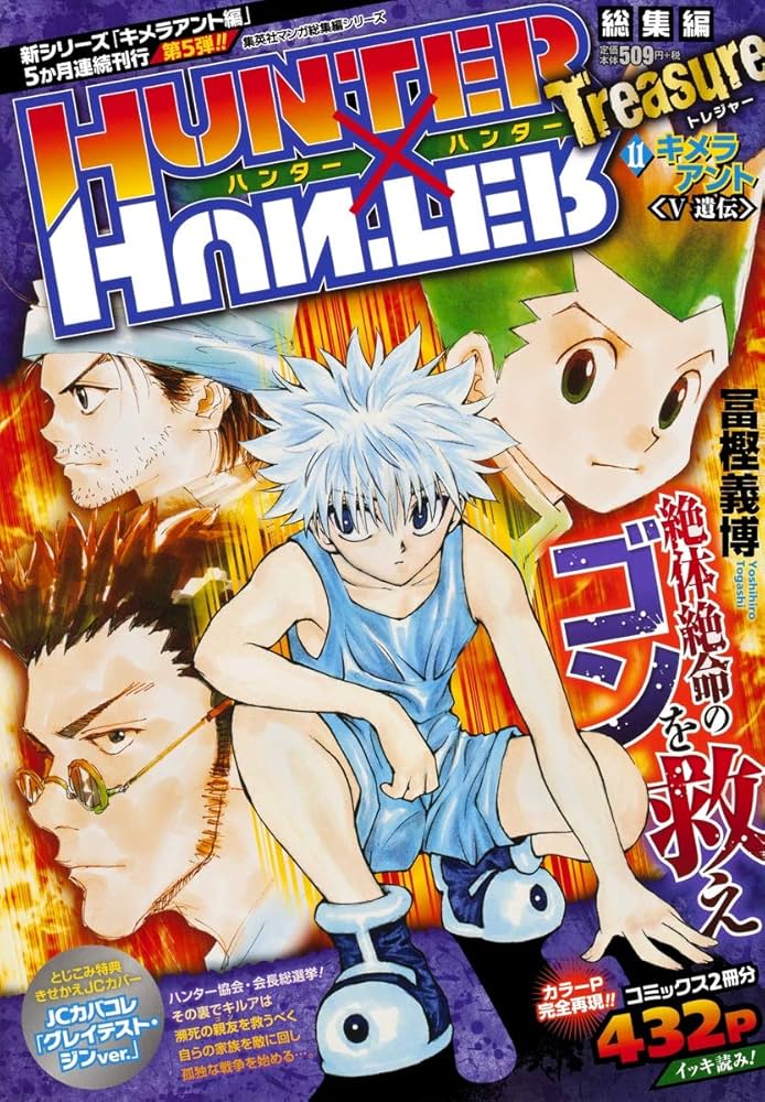 Hunter×Hunter treasure 総集編 ブックカバー11枚 HUNTER×HUNTER総集編