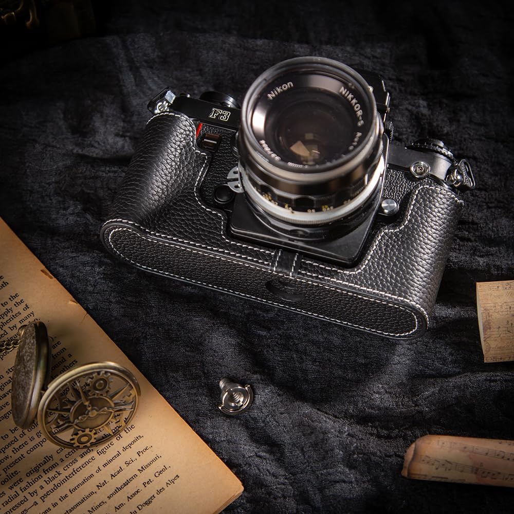 Amazon.com : DBZZ f3 case,Handmade genuine leather camera