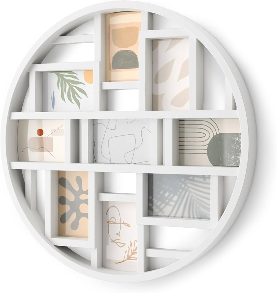 Amazon.co.jp: 【umbra】 フォトフレーム LUNA ルナ ホワイト マルチ9