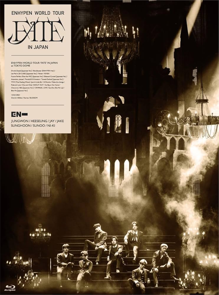 Amazon.co.jp: ENHYPEN WORLD TOUR 'FATE' IN JAPAN (初回限定盤) [Blu