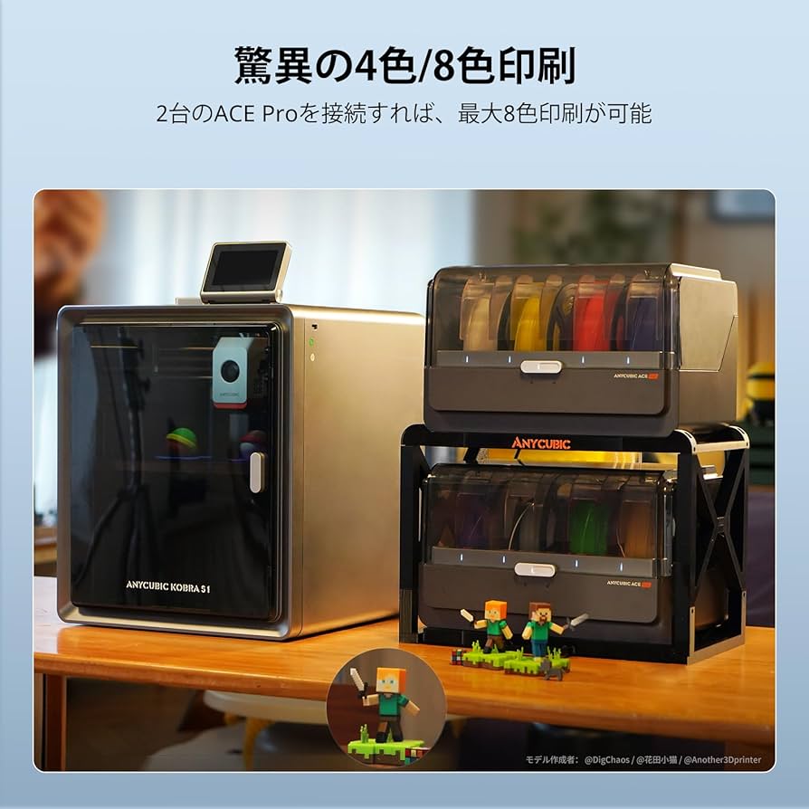 Amazon | Anycubic ACE Pro Anycubic Kobra S1 3Dプリンター対応